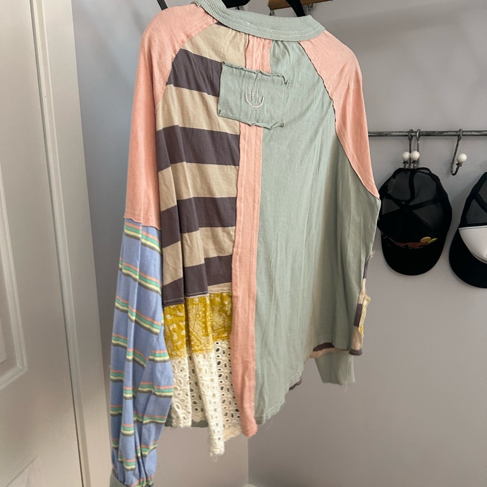 Long Sleeve Top With Different Patterns. Free Peo… - image 2